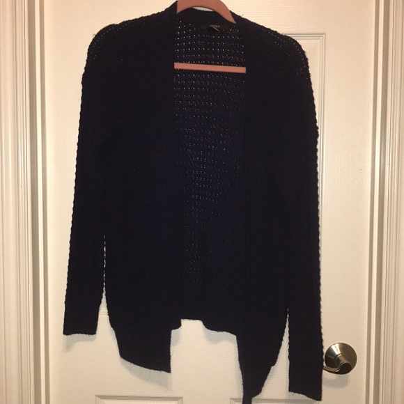 Dark blue long cardigan - Picture 1 of 2